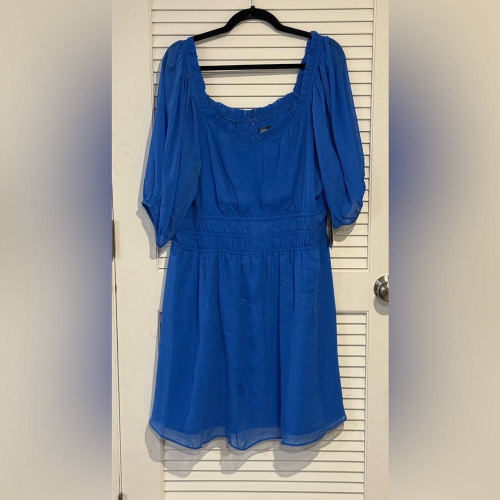 Vibrant Blue Dress